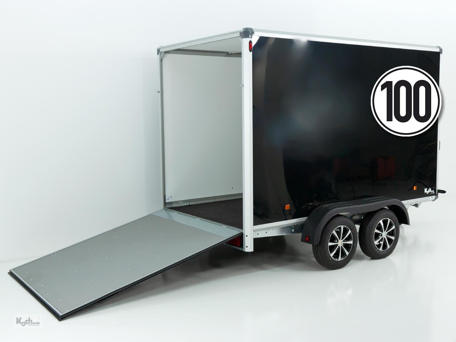 Anhänger des Typs Variant Kofferanhänger Black Edition 168x302cm H:188 2,0t|Rampe (Ko15411965So), Neumaschine in Winsen (Luhe) (Bild 1)